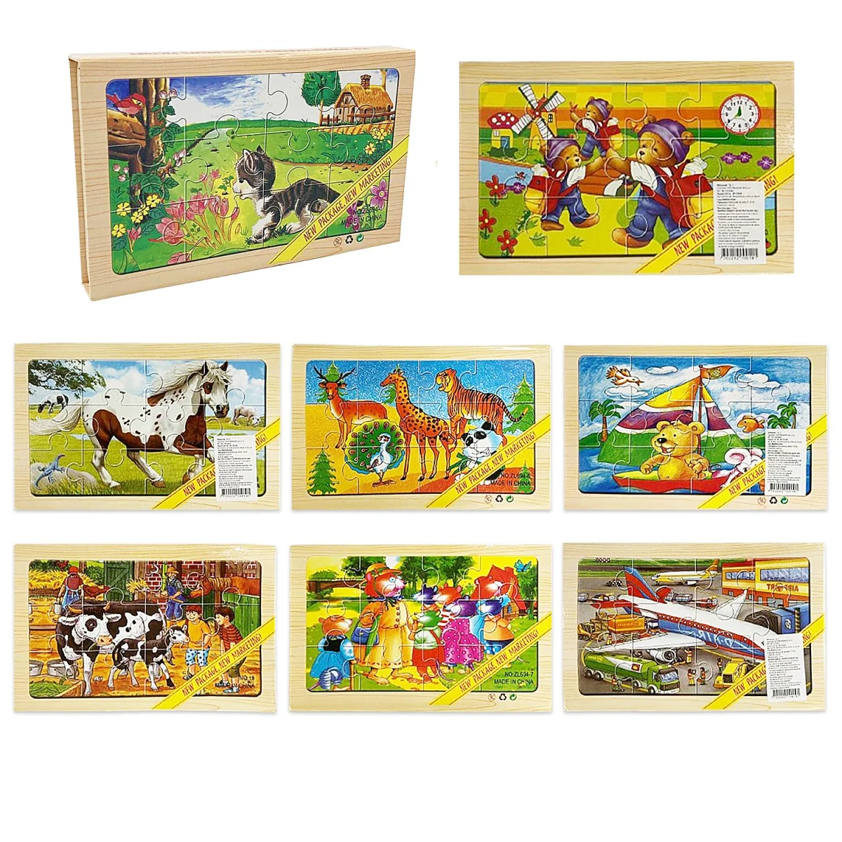 ROMPECABEZA DIDACTICO X4