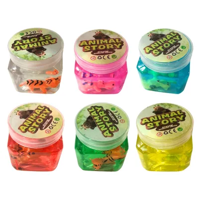 SLIME TARRO CON ANIMAL  (CJX12)