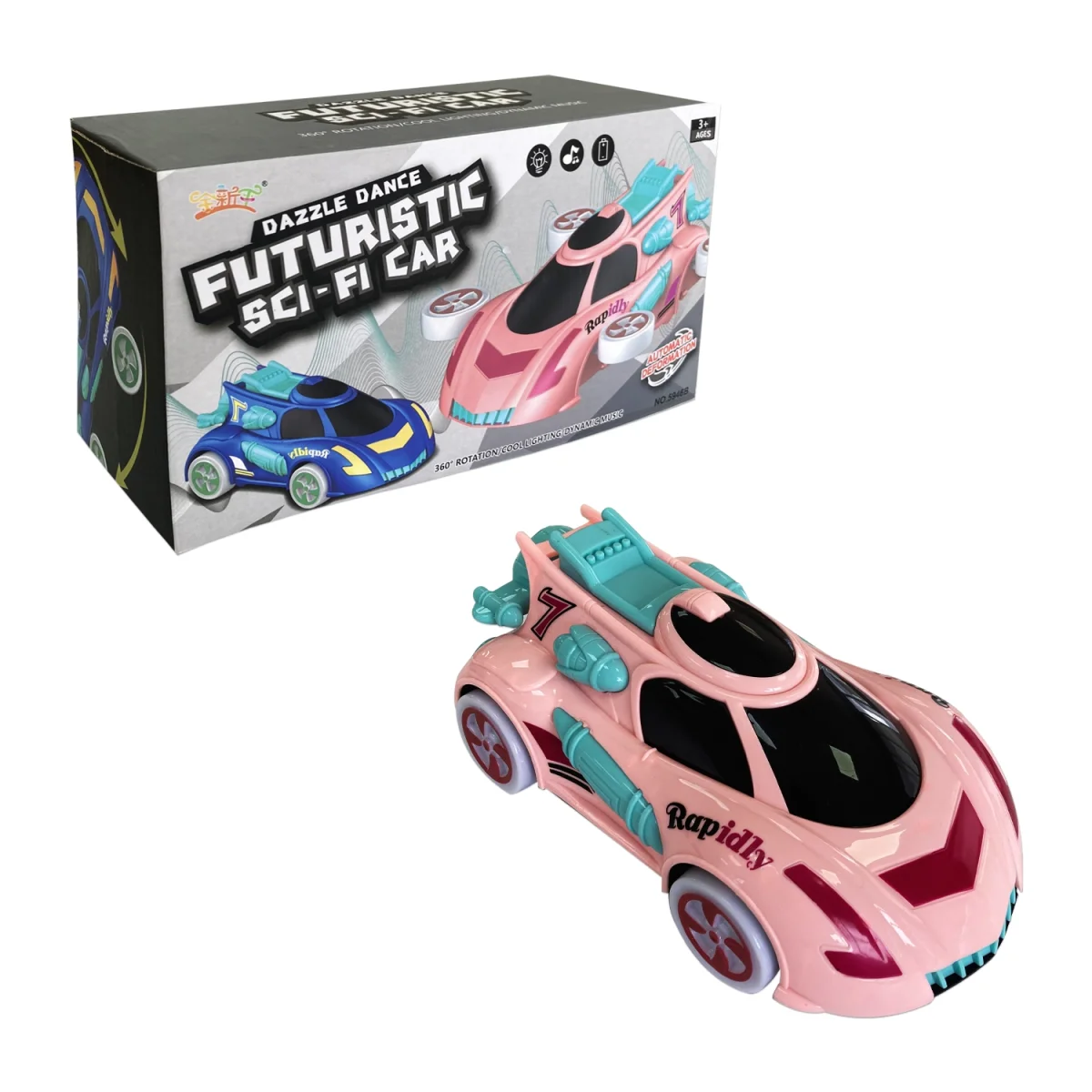 CARRO INFANTIL F1 CON LUZ Y SONIDO