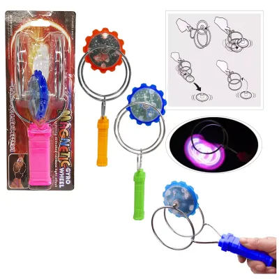 TROMPO MAGNETICO GIRATORIO CON LUZ (DESARMADO)