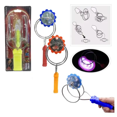 TROMPO MAGNETICO GIRATORIO CON LUZ