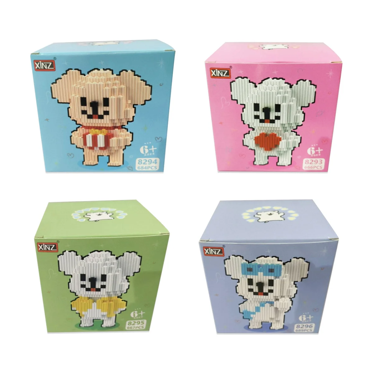 FIGURA ARMABLE PERRO