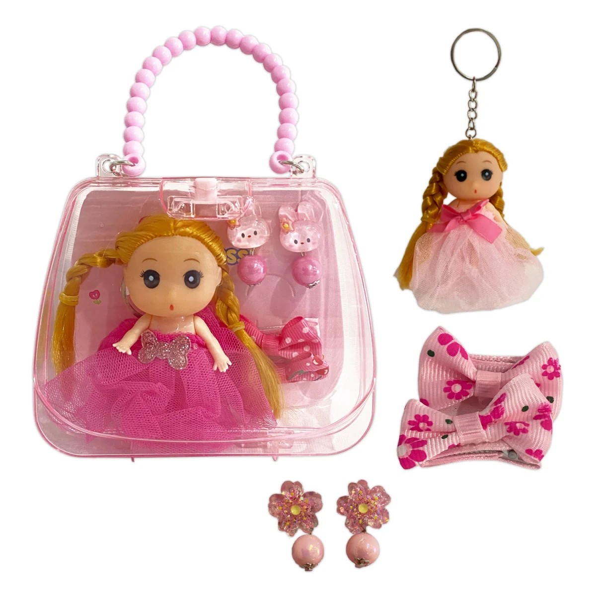 BOLSO CON ACCESORIOS Y MUÑECA (PQTX12)