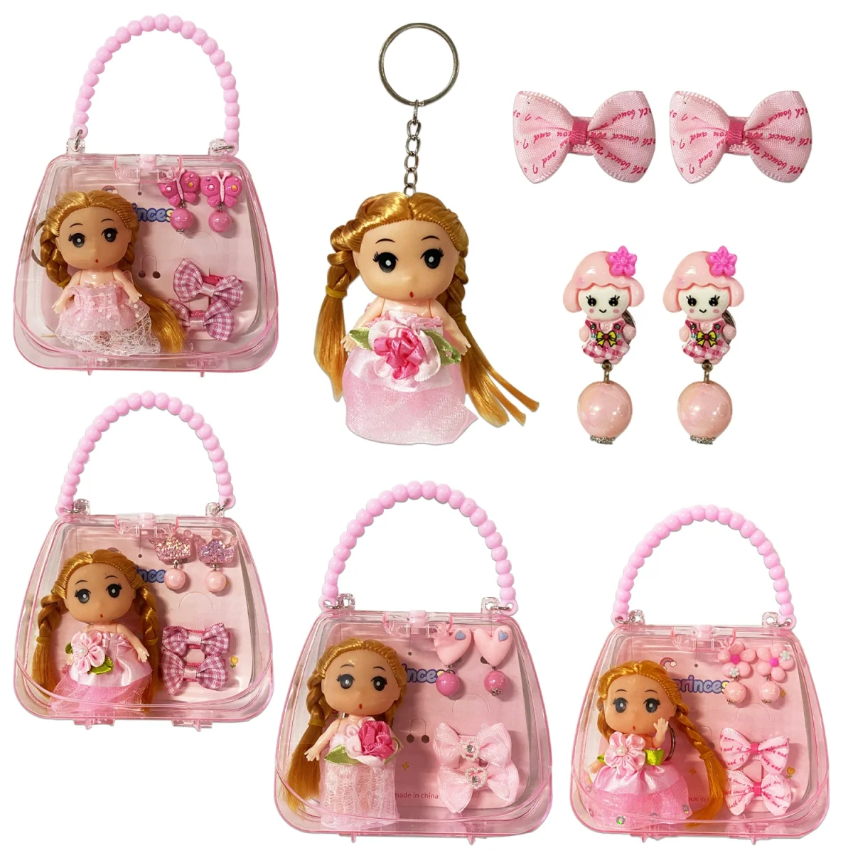 BOLSO CON ACCESORIOS Y MUÑECA (PQTX12)