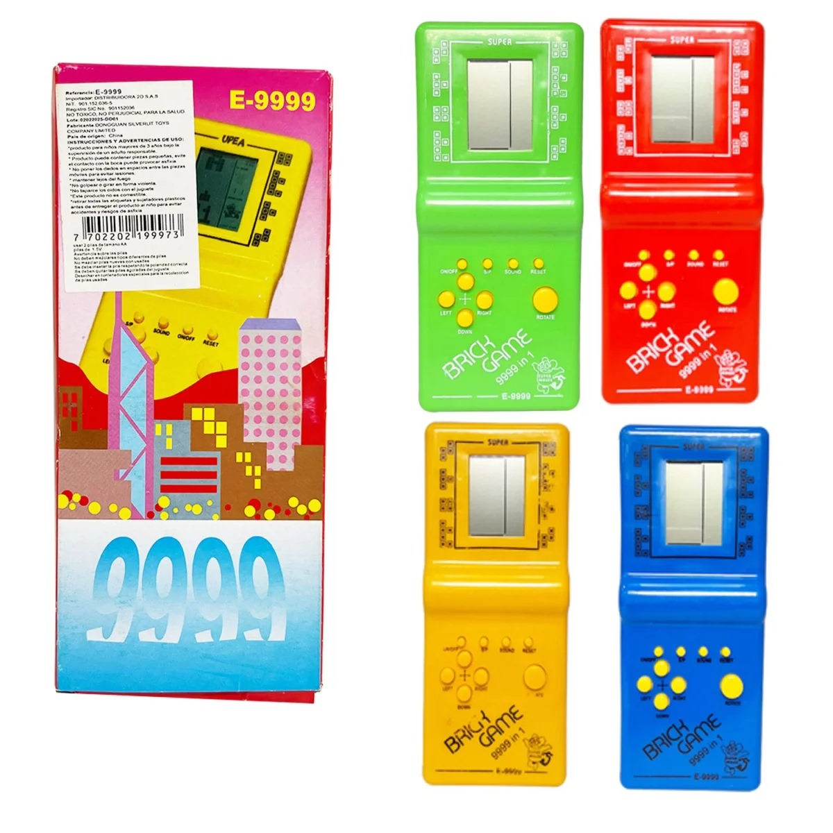 CONSOLA TETRIS (PILAS)