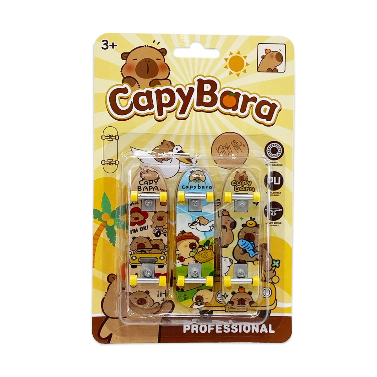 MINI PATINETA CAPIBARA X3.