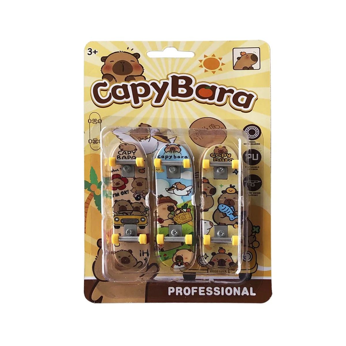 MINI PATINETA CAPIBARA X3.