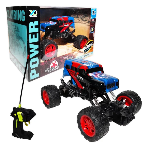 CARRO MONSTER CONTROL REMOTO RECARGABLE