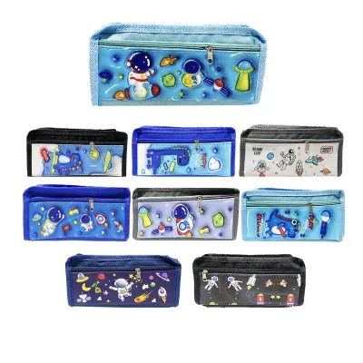 CARTUCHERA INFANTIL NIÑO (PQTX12)