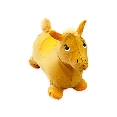 CABALLO INFLABLE DE TELA CON SONIDO 1300G