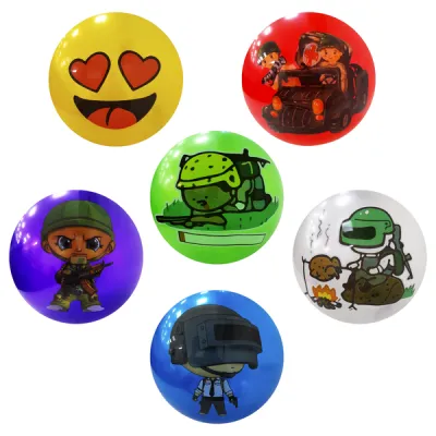 PELOTA INFLABLE ESTAMPADA BUS 70G (PQTX8)