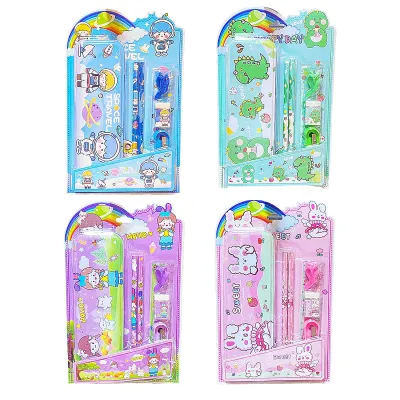 SET ESTUDIANTIL MOTIVOS X6 ENCARTONADO