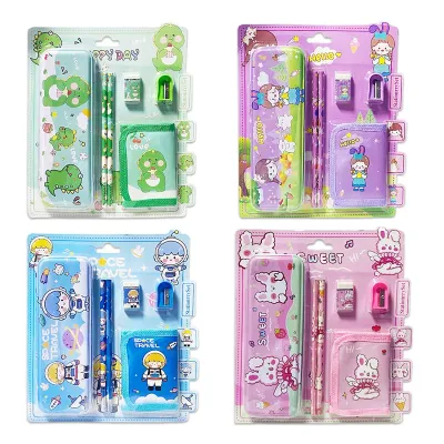 SET ESTUDIANTIL MOTIVOS X6 ENCARTONADO