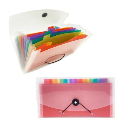 CARPETA PLASTICA 13 COMPARTIMENTOS A6