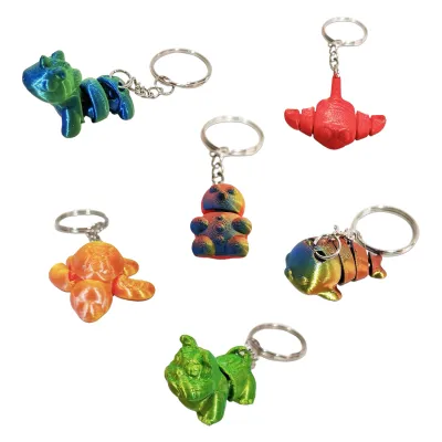 LLAVERO ANIMAL METALIZADO