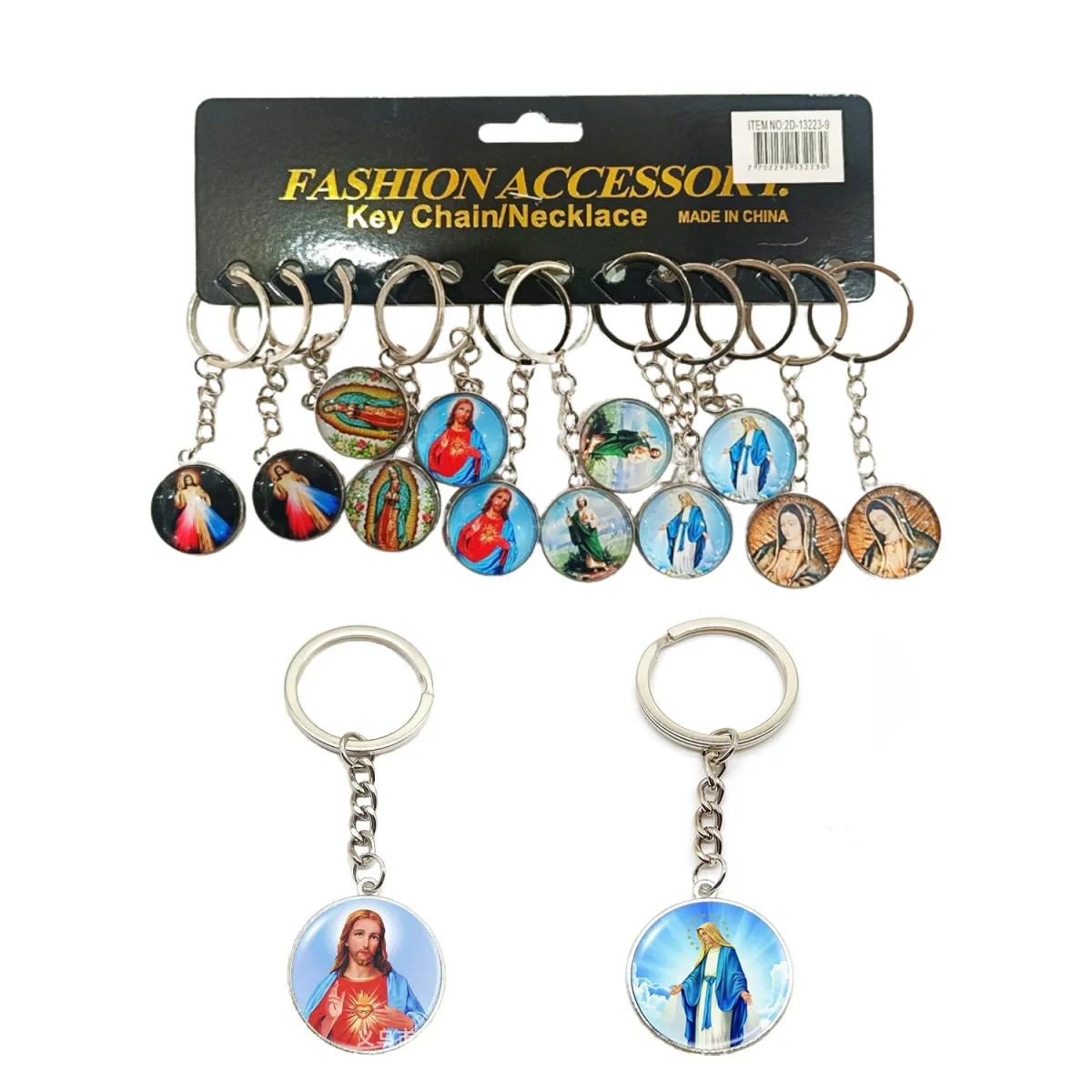 LLAVERO ADORNO RELIGIOSO (PQTX12)