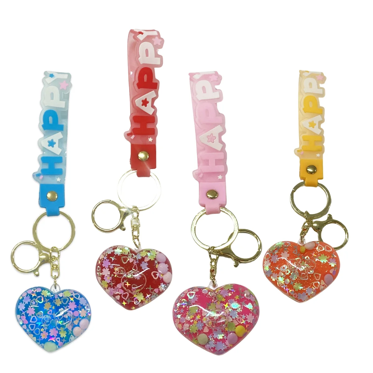 LLAVERO CORAZON LIQUIDO (PQTX12)