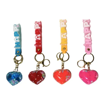 LLAVERO CORAZON LIQUIDO (PQTX12)