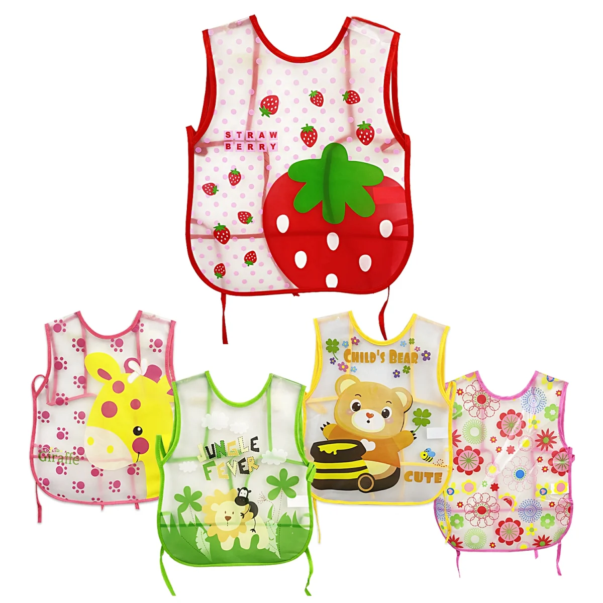 DELANTAL INFANTIL 35.5*32CM (PQTX50)