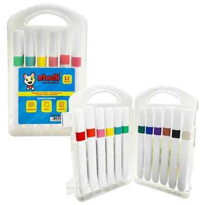 SET PLUMONES ACRILICOS X12 (CJX36)