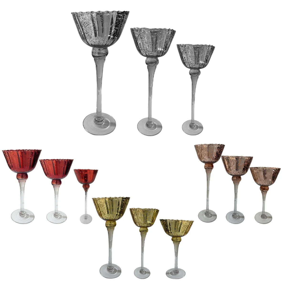 JUEGO DE COPAS NAVIDEÑAS X3