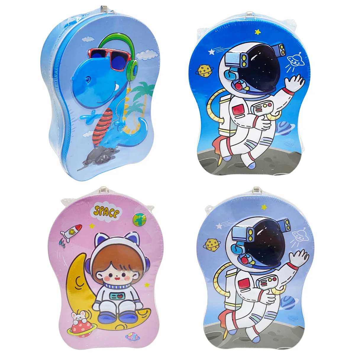 CAJA METALICA INFANTIL ALTO RELIEVE 17*10CM (CJX20)