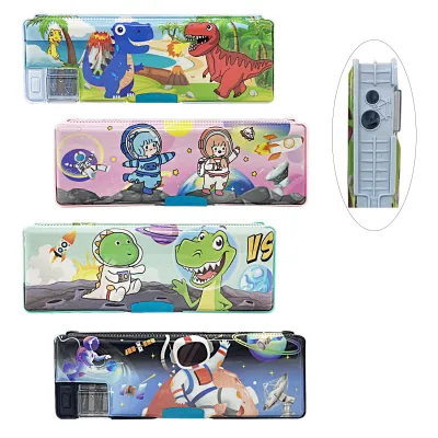 CARTUCHERA INFANTIL CON SACAPUNTAS (CJX32)