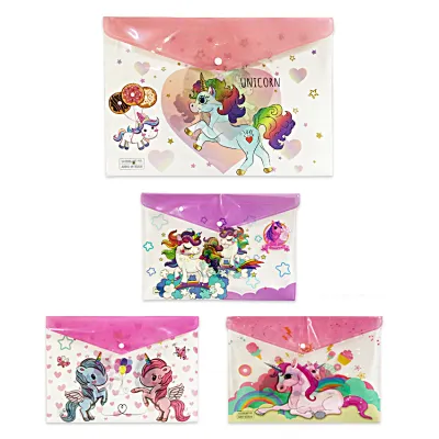 CARPETA PLASTICA UNICORNIO (PQTX12)"