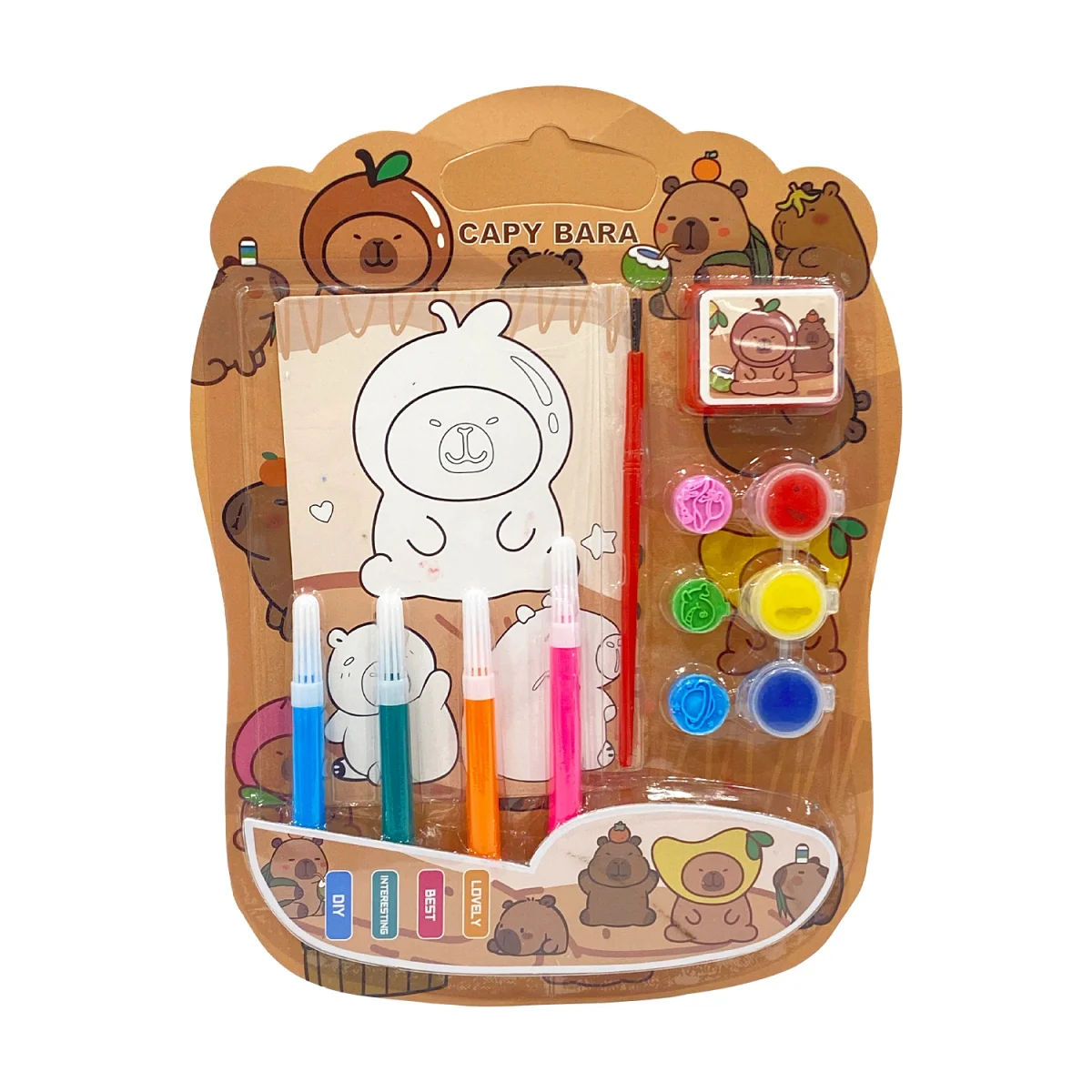 SET DE ARTE CAPIBARA (CJX52)