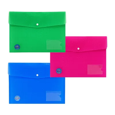 CARPETA BOTON OFICIO COLOR PASTEL (PQTX12)