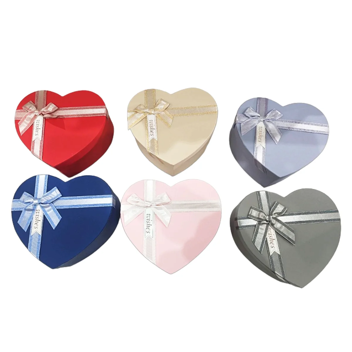 CAJA REGALO CORAZON X3