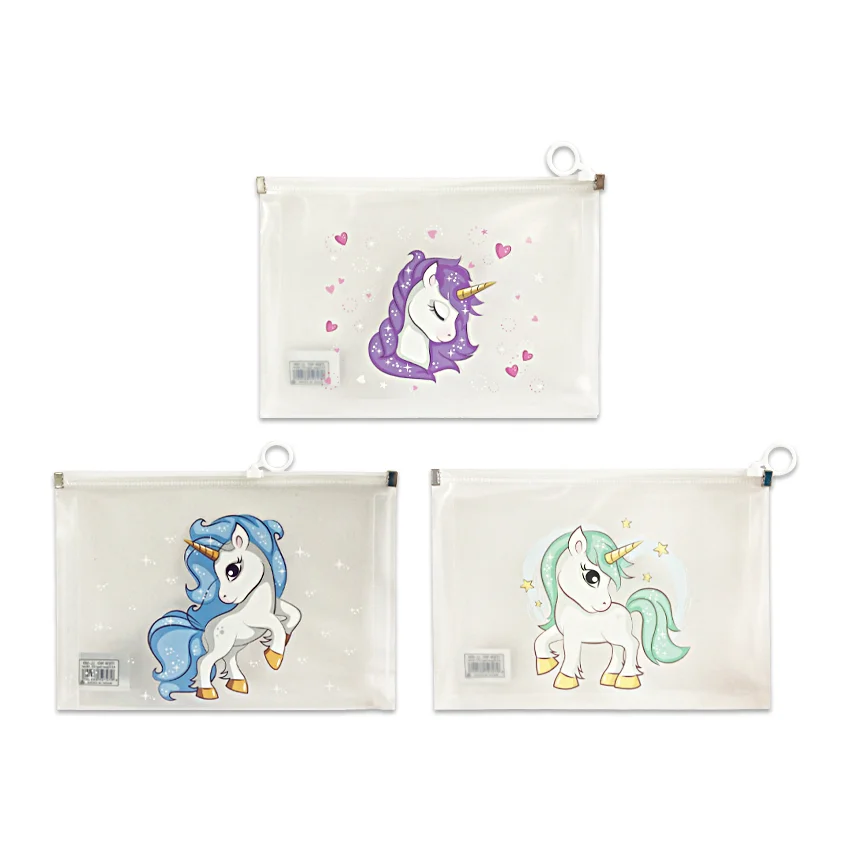 ESTUCHE PLASTICO UNICORNIO (PQTX12)"