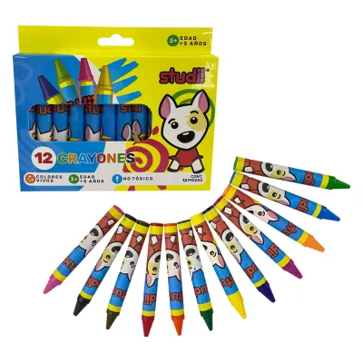 CAJA DE CRAYOLAS X12