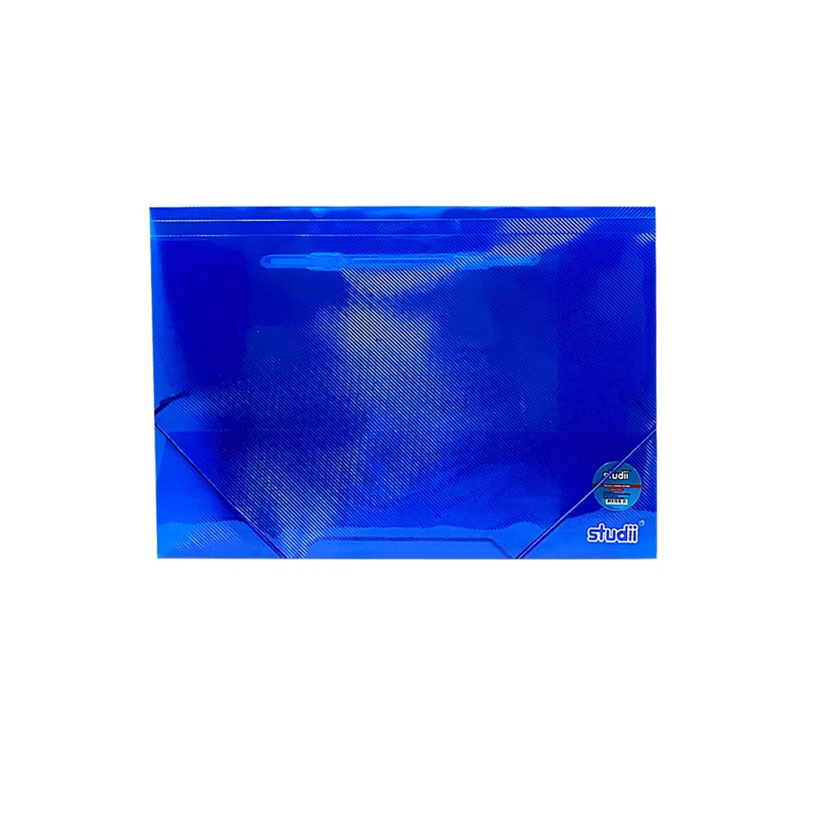 CARPETA LISA AZUL (PQTX12)