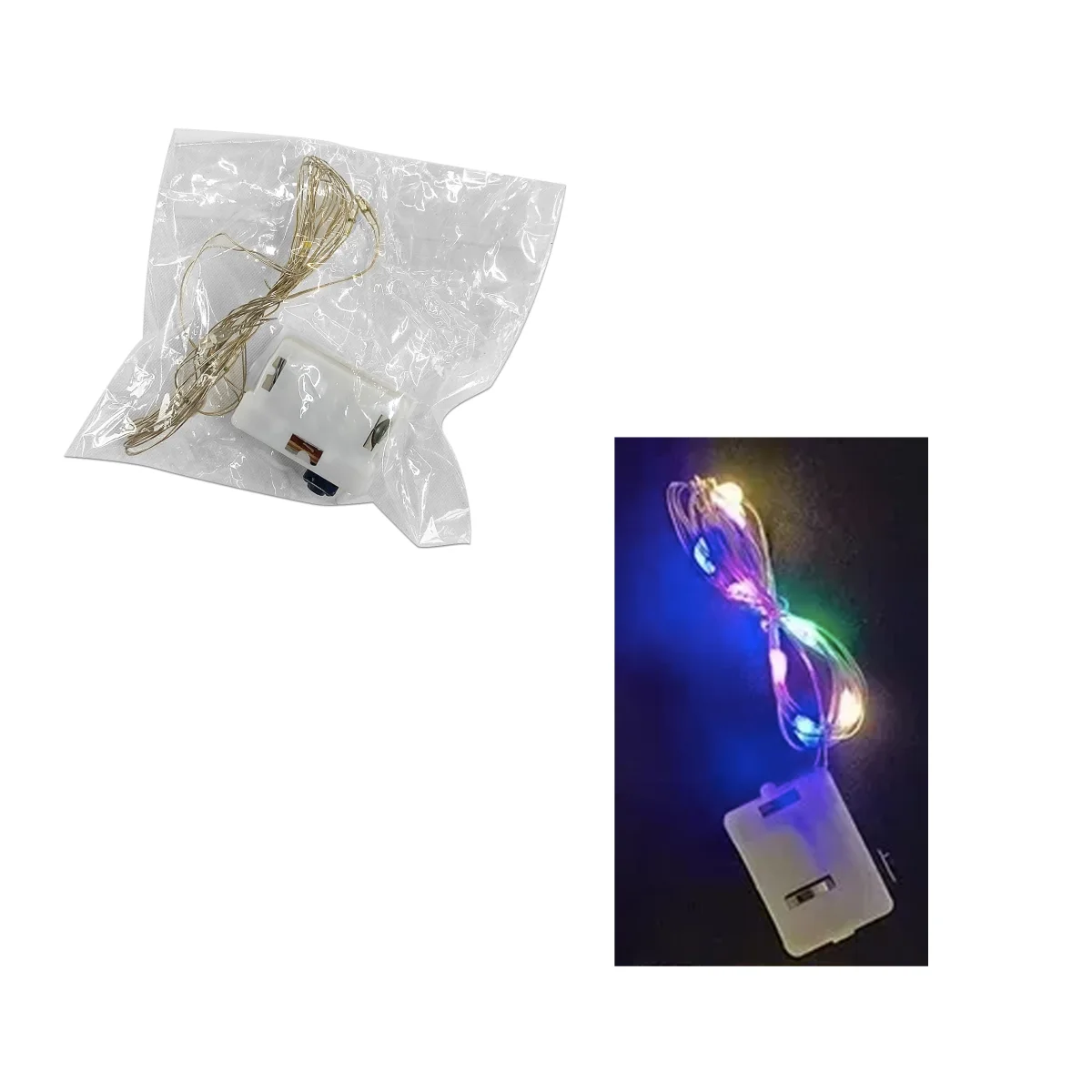 LUZ PARA GLOBO 1M MULTICOLOR (PQTX100)