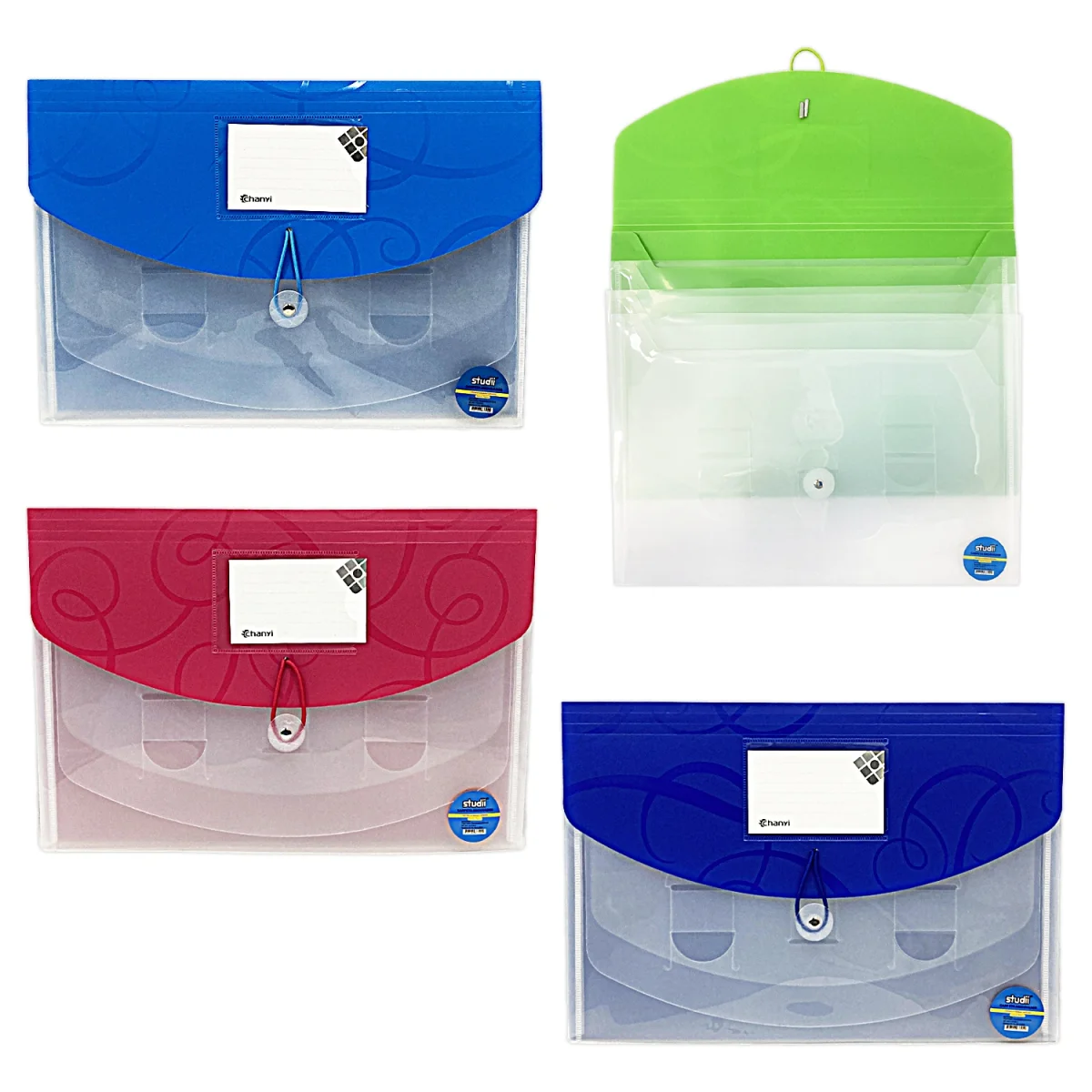 CARPETA ARCHIVADORA 4 COMPARTIMIENTOS