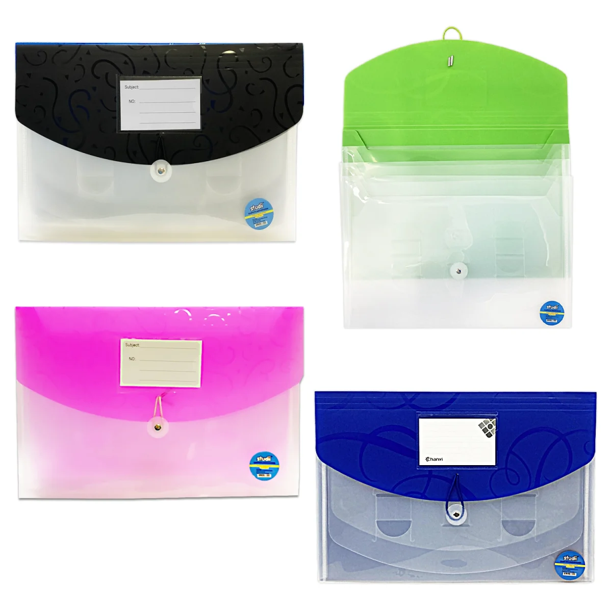 CARPETA ARCHIVADORA 4 COMPARTIMIENTOS