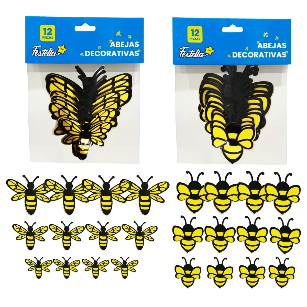 ABEJA DECORATIVA X12 (PQTX12)