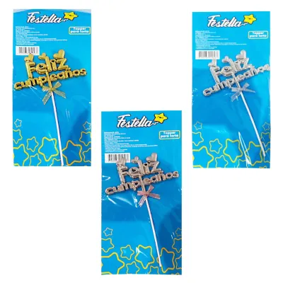 ADORNO FELIZ CUMPLEAÑOS PARA PASTEL (PQTX12)