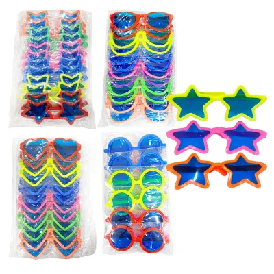 GAFAS NEON SURTIDA PARA FIESTA (PQTX12XMODELO)