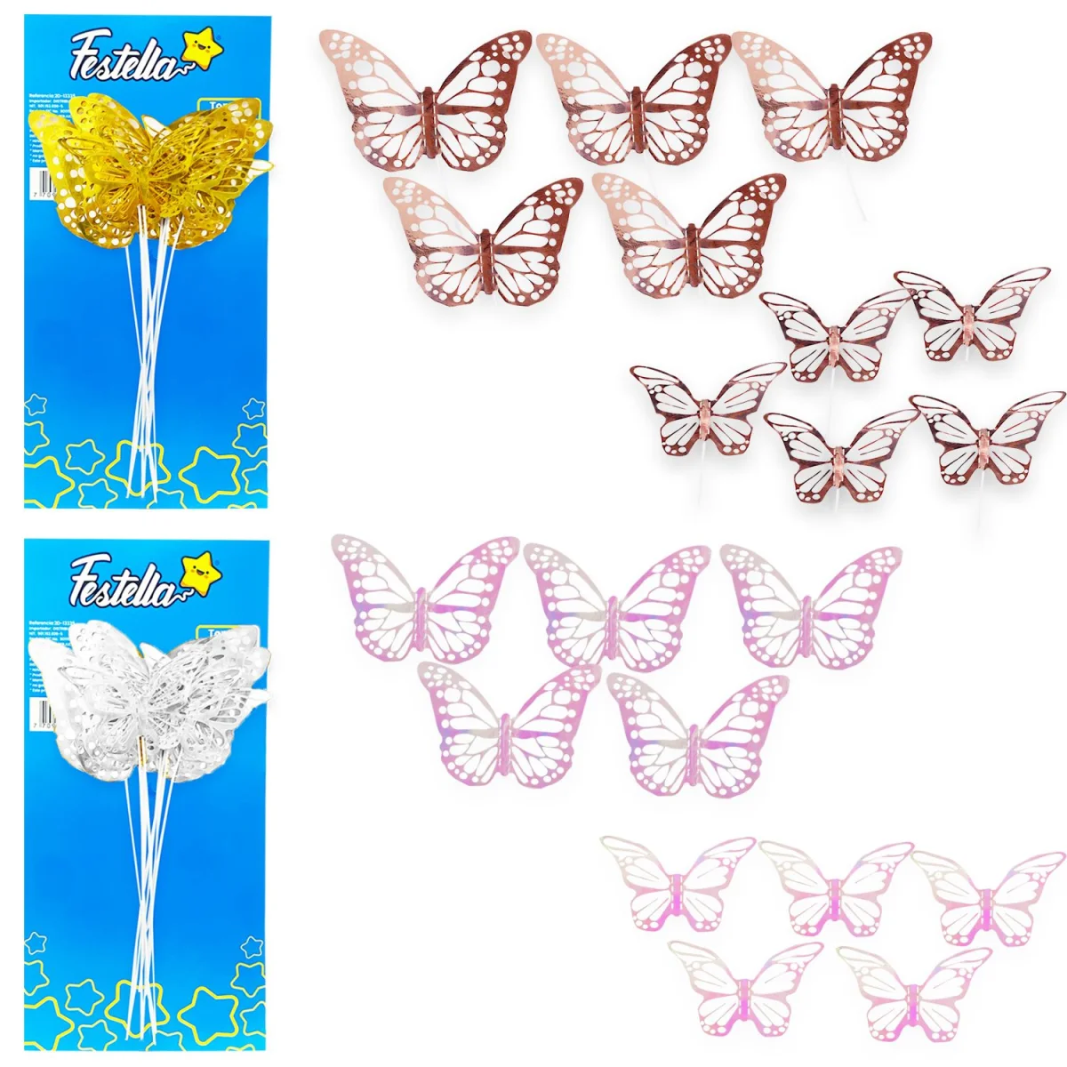 ADORNO MARIPOSA PARA PASTEL (PQTX10)