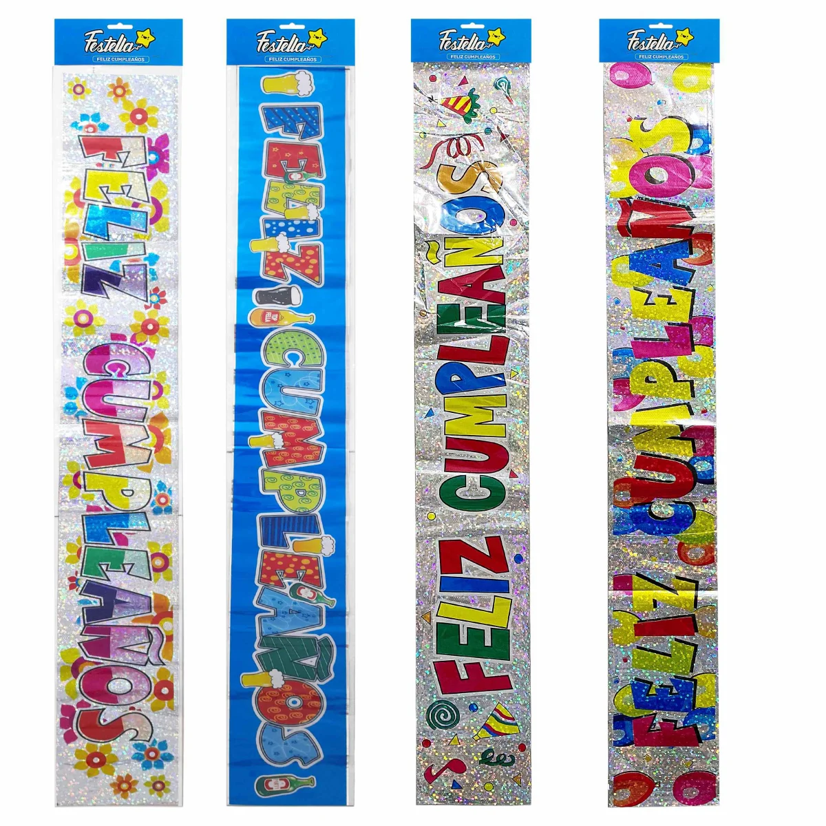 LETRERO FELIZ CUMPLEAÑOS ECO (PQTX25)