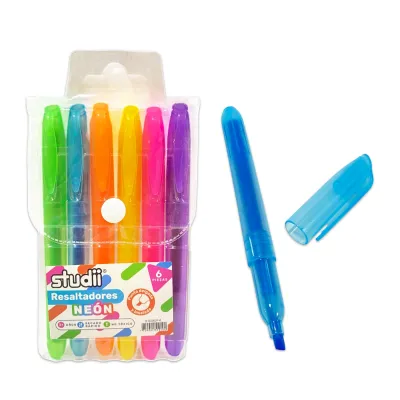 SET RESALTADOR NEON X6 (CJX60)