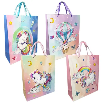 BOLSA REGALO UNICORNIO (PQTX12)