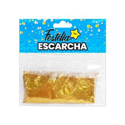 ESCARCHA PULVERIZADA PARA GLOBO DORADO (PQTX12)