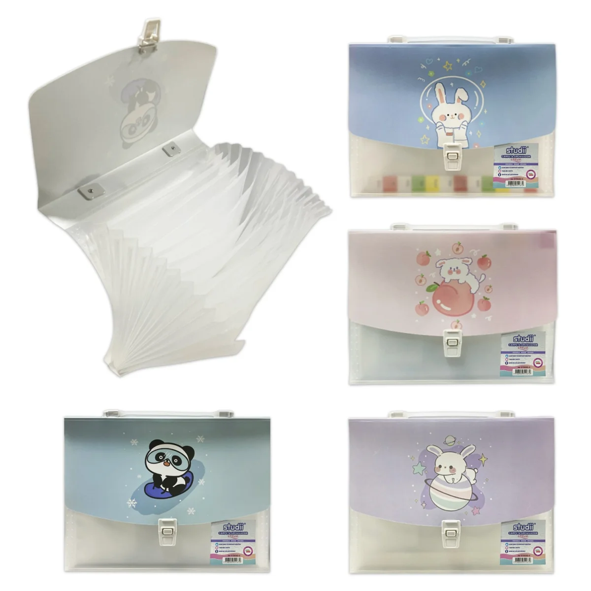 CARPETA MOTIVOS 13 COMPARTIMIENTOS A4