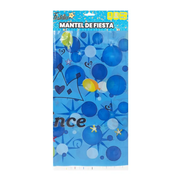 MANTEL FIESTA PRINCE AZUL