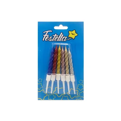 VELA SURTIDA X6 (CJX12)