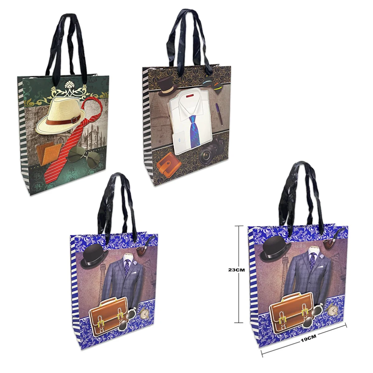 BOLSA REGALO HOMBRE  (PQX12).