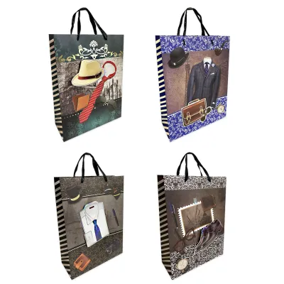 BOLSA REGALO HOMBRE  (PQX12).